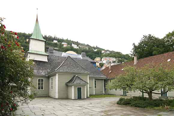 St. Jørgens hospital med hospitalskirken
